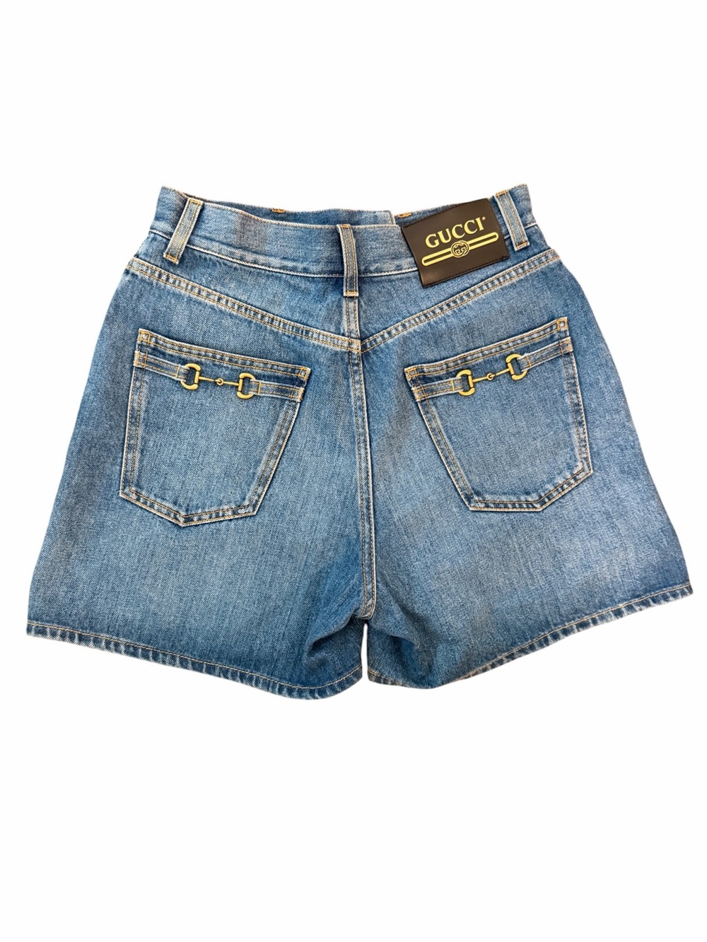 GUCCI Blue Denim Women’s Shorts